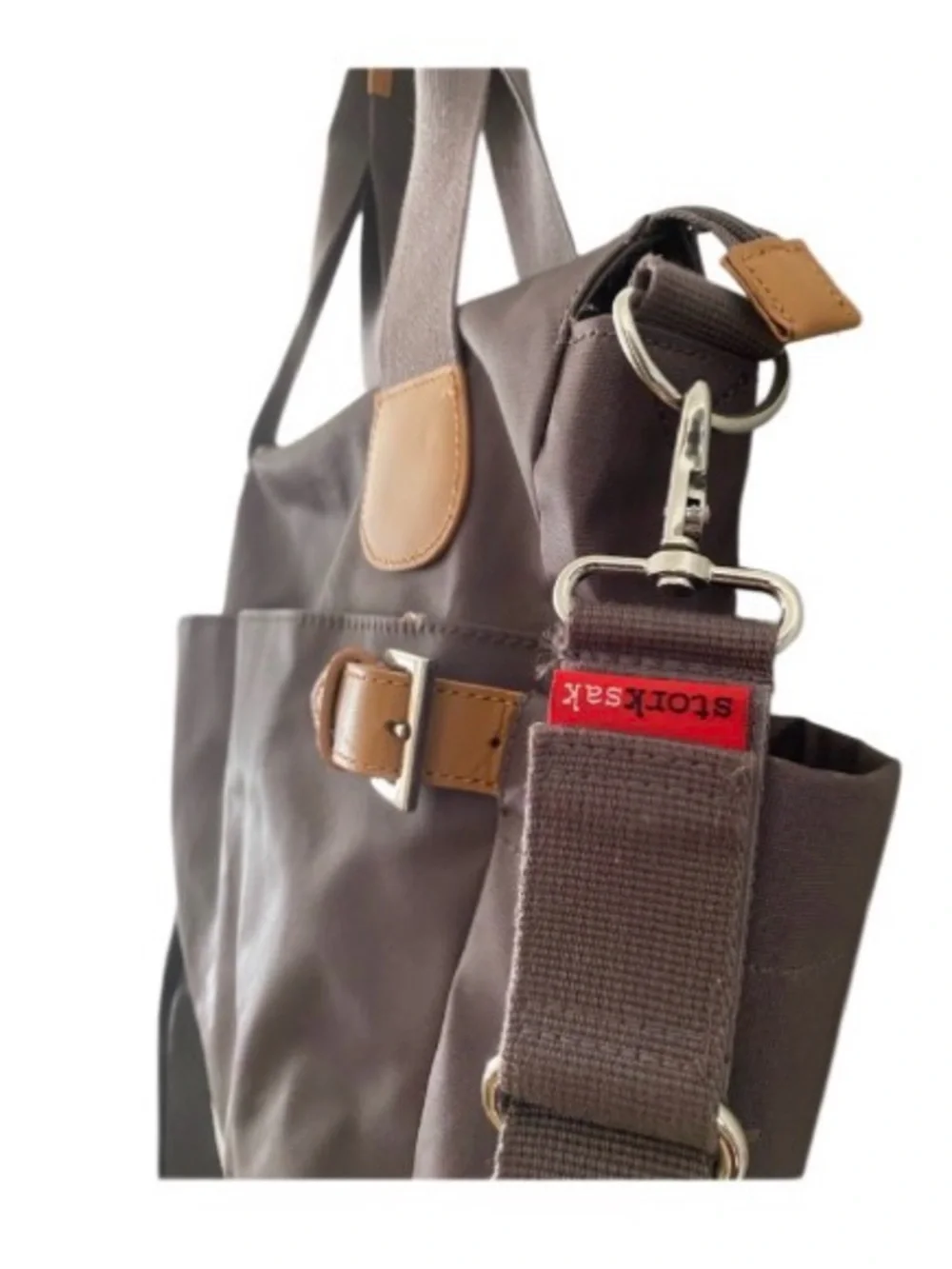NEW STORKSAK Kay London kay diaper bag in pristine condition